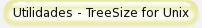 Utilidades - TreeSize for Unix
